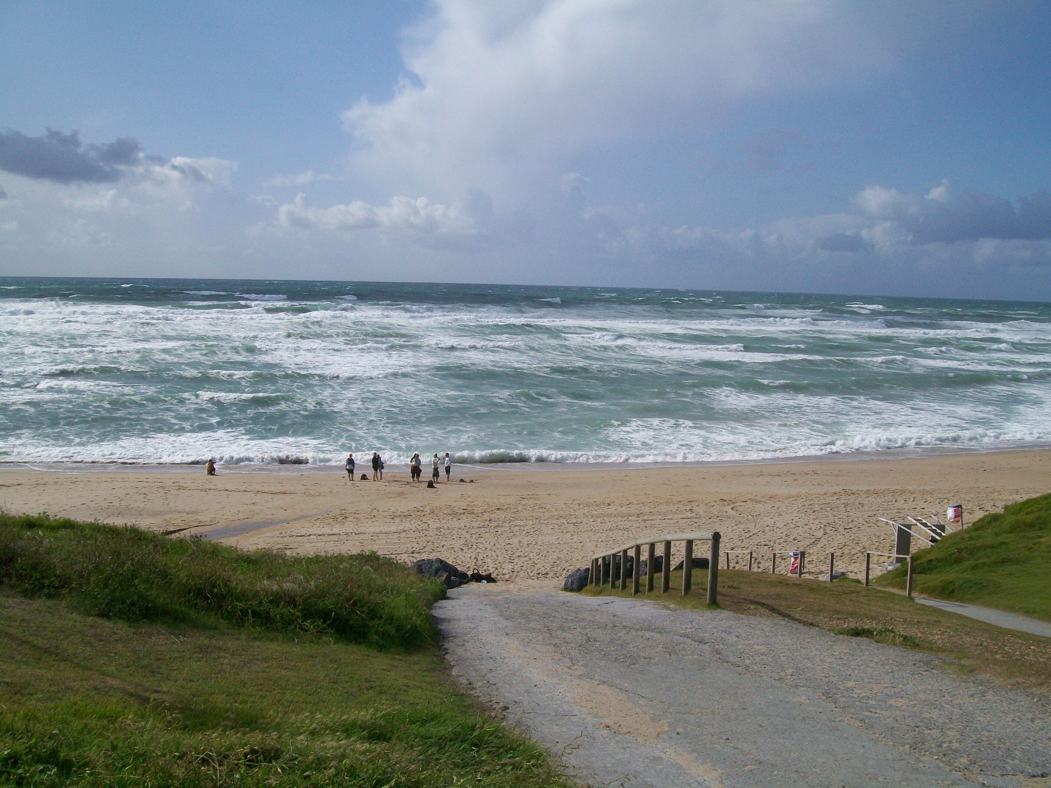 mar Cantábrico en Bidarte ( Francia )