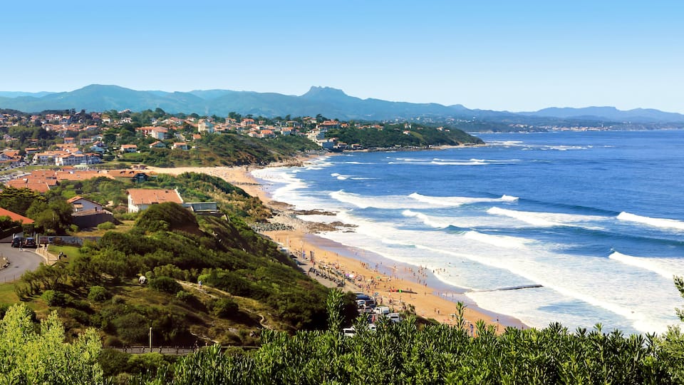 La côte de Bidart à Saint-Jean-de-Luz