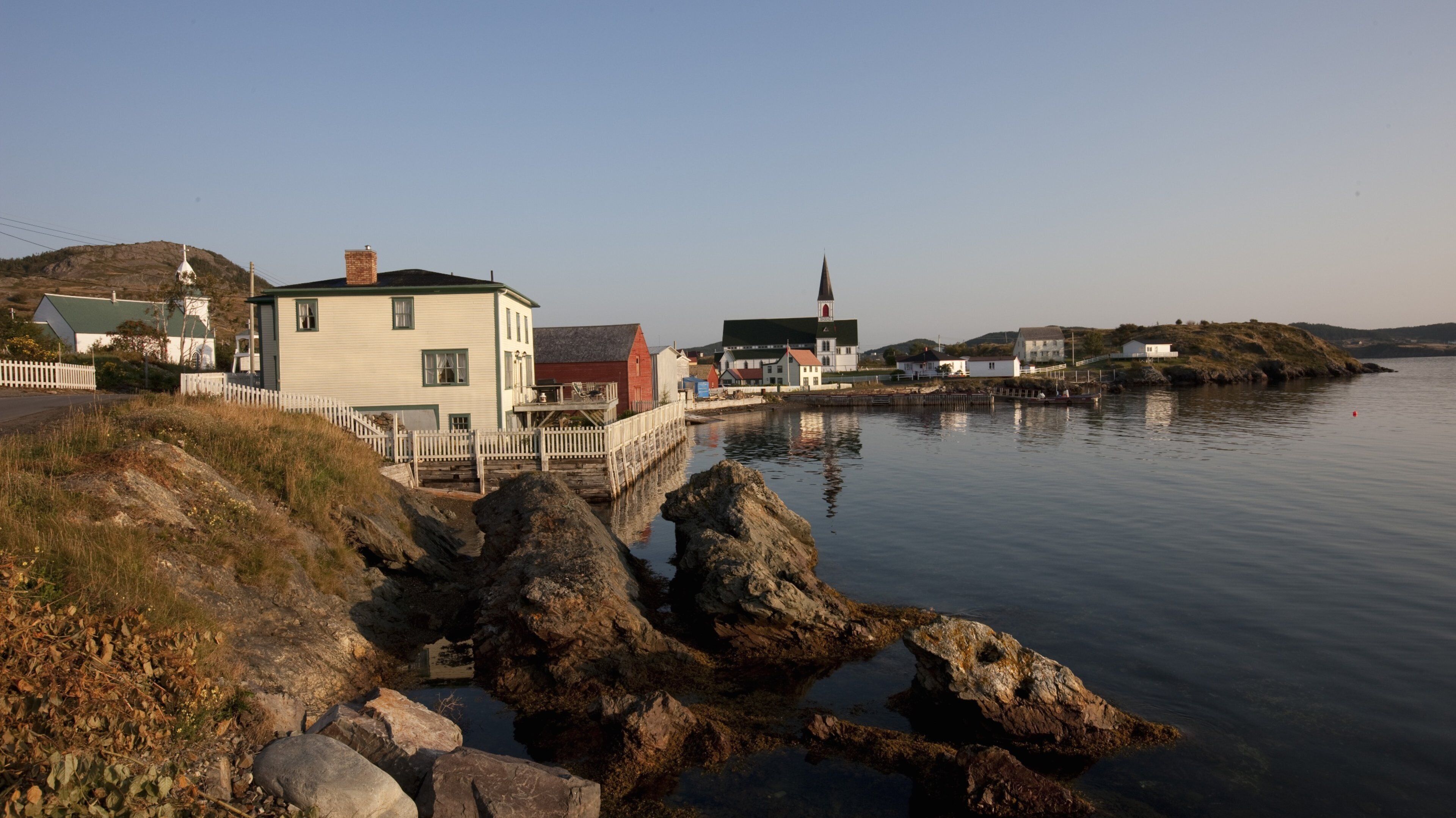 Centreville-Wareham-Trinity featuring a coastal town and general coastal views