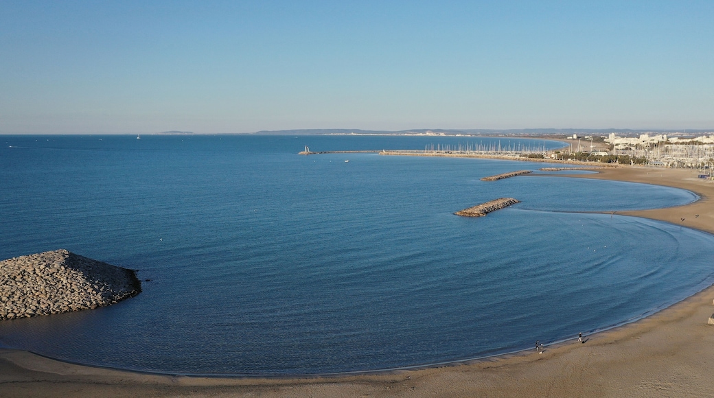 La Grande-Motte vue du ciel
