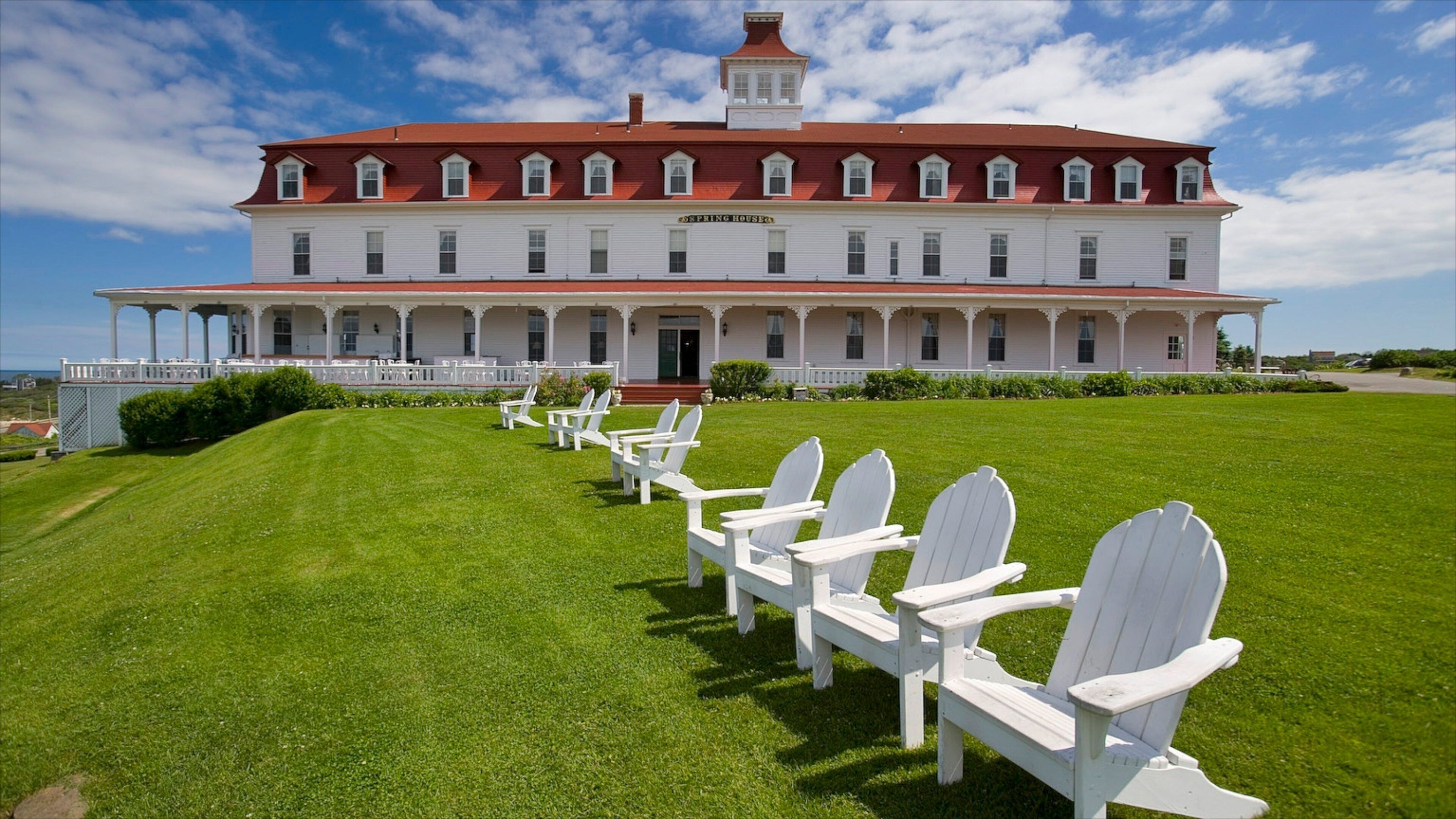 Isla Block que incluye un parque