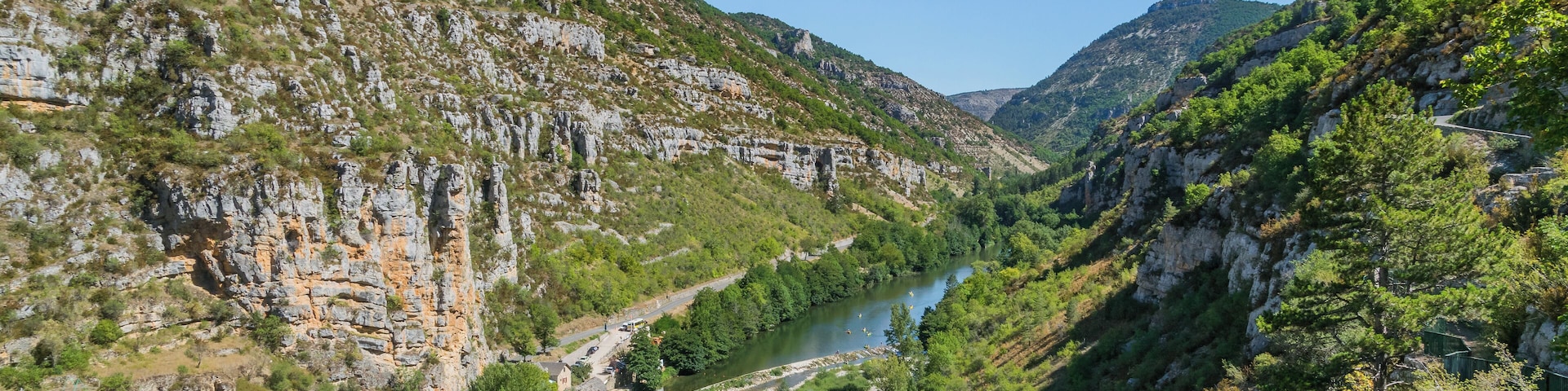 Tarn River in La Malène, Lozère, France