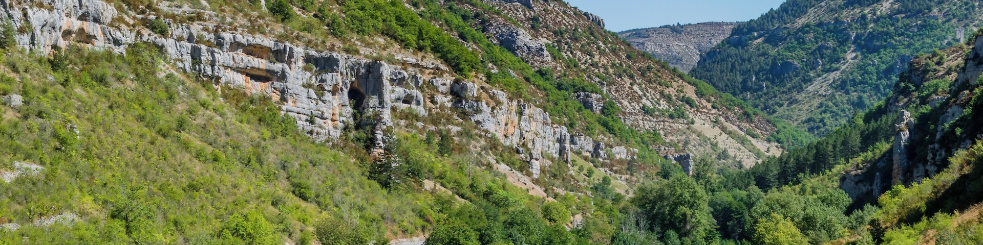 Tarn River in La Malène, Lozère, France