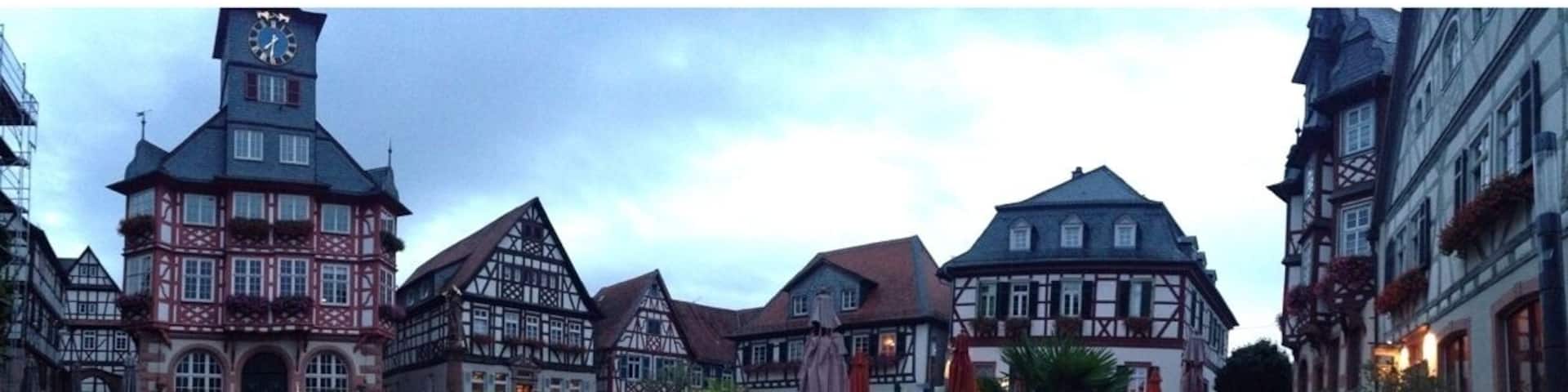 Stayed here on our way to the Rhine River. Great fun exploring!! #panoramicview