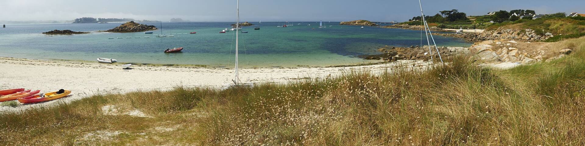 ile de batz near roscoff in brittany