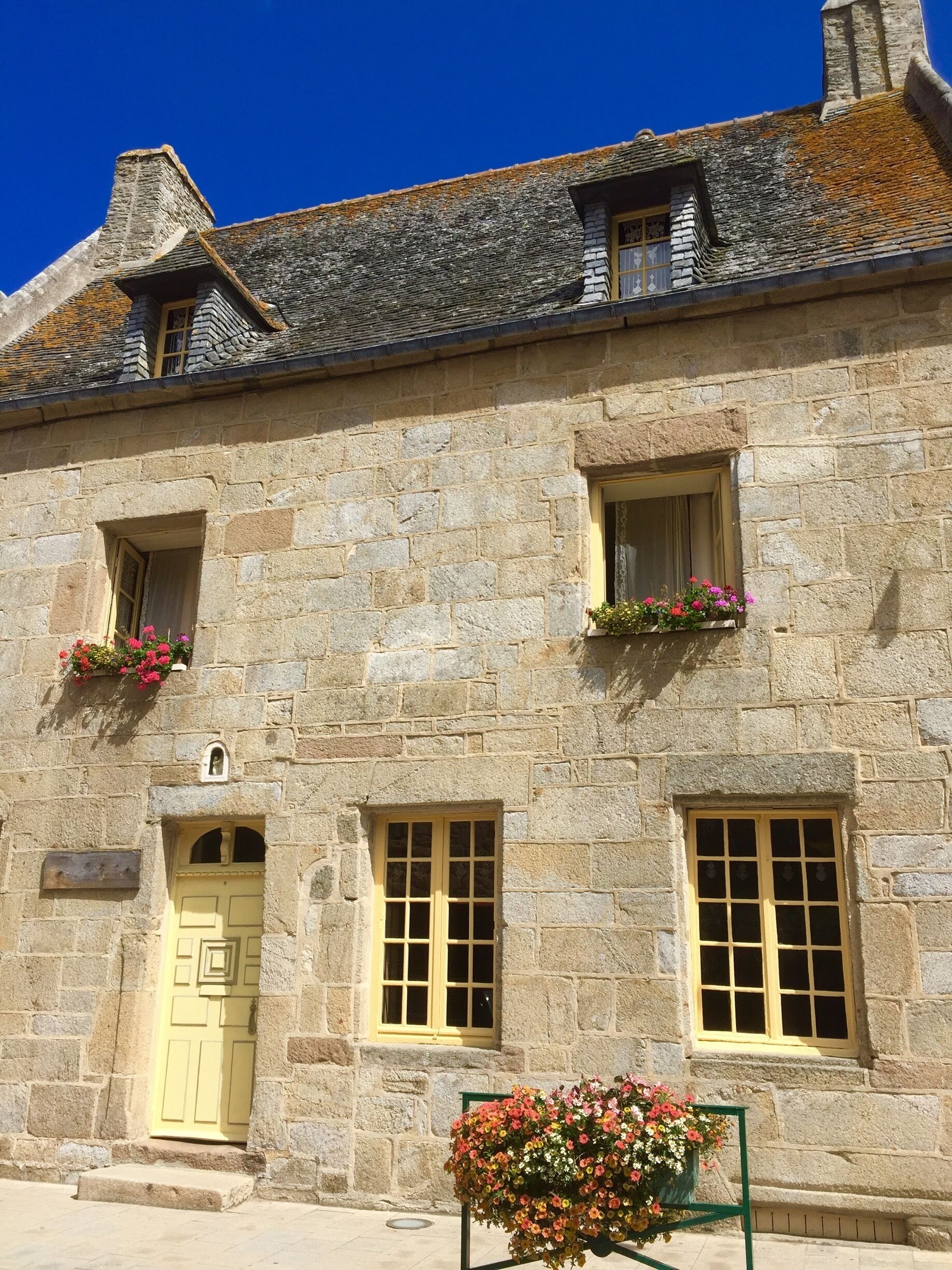 Busy port town on north coast of Brittany. Catch the ferry to Plymouth or Rosslare from here. 