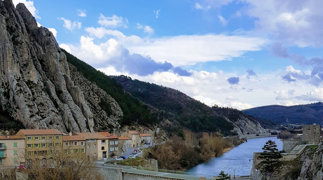 Strange and beautiful shaped mountain