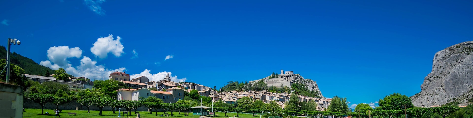 Sisteron, Alpes-de-Hautes-Provence, sud de la France.