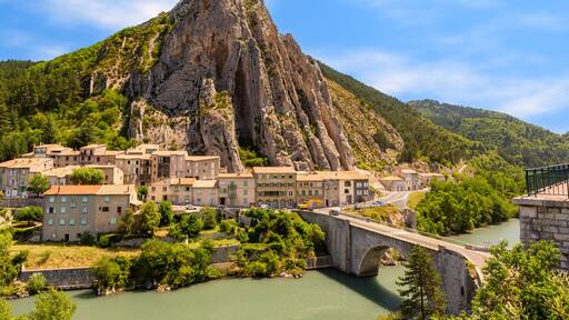 Sisteron in Provence, France