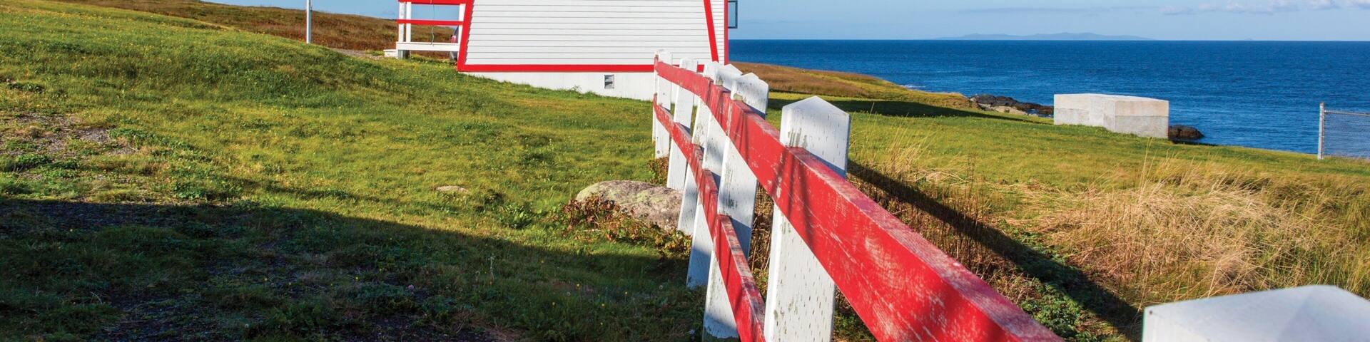 Fortune showing a lighthouse and general coastal views
