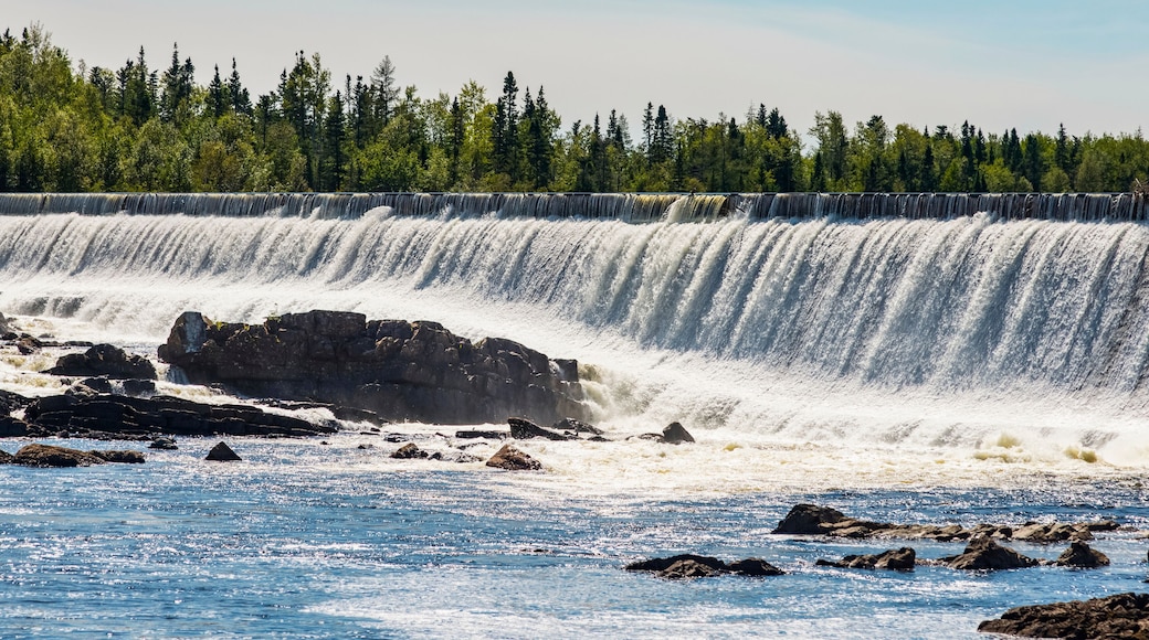 A Waterfall On Exploits River; Bishop's Falls, Newfoundland And Labrador, Canada