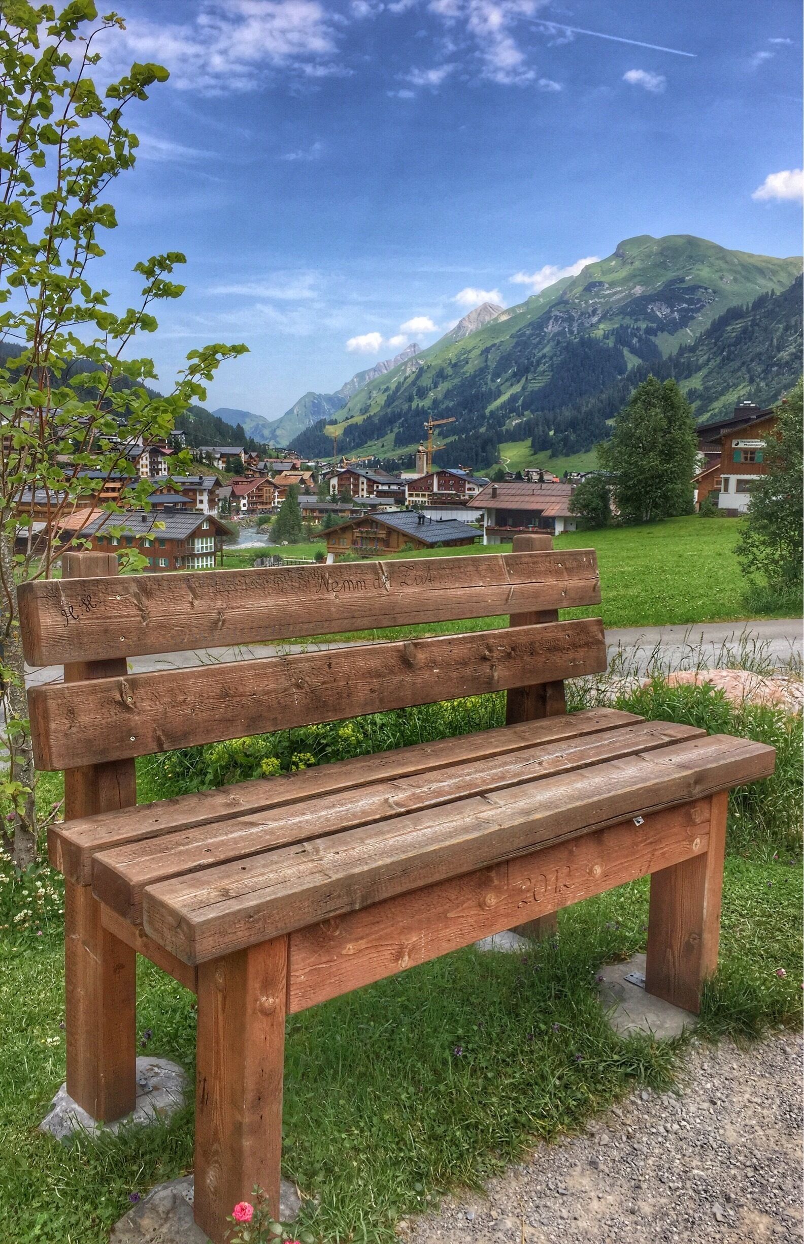 Time to take a rest in Lech,Vorarlberg,Austria 