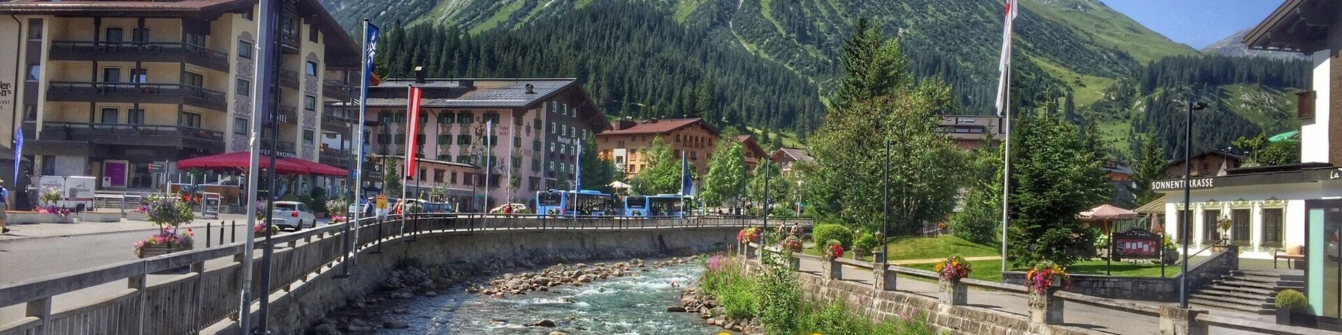 Lech in Vorarlberg,Austria
