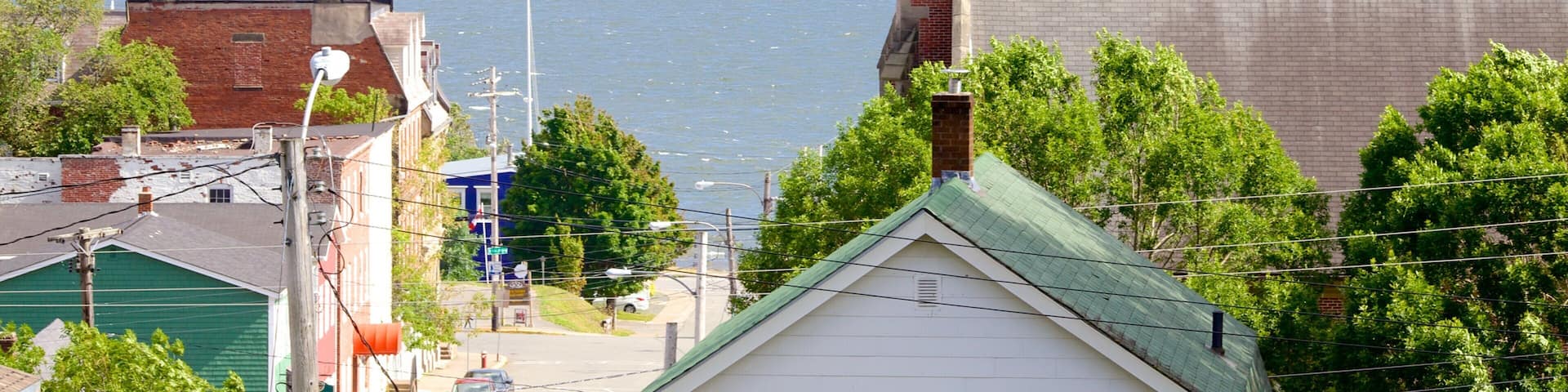 Pictou featuring general coastal views and landscape views