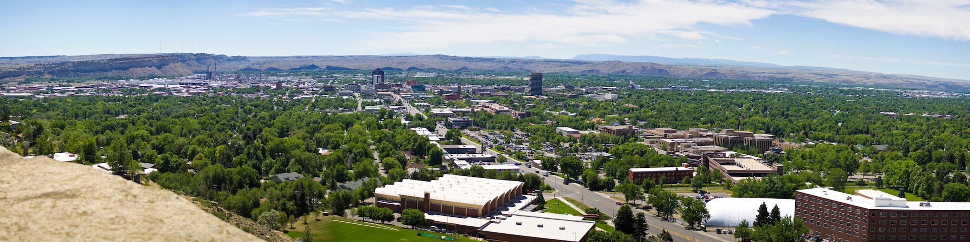 Billings Montana From the Rims