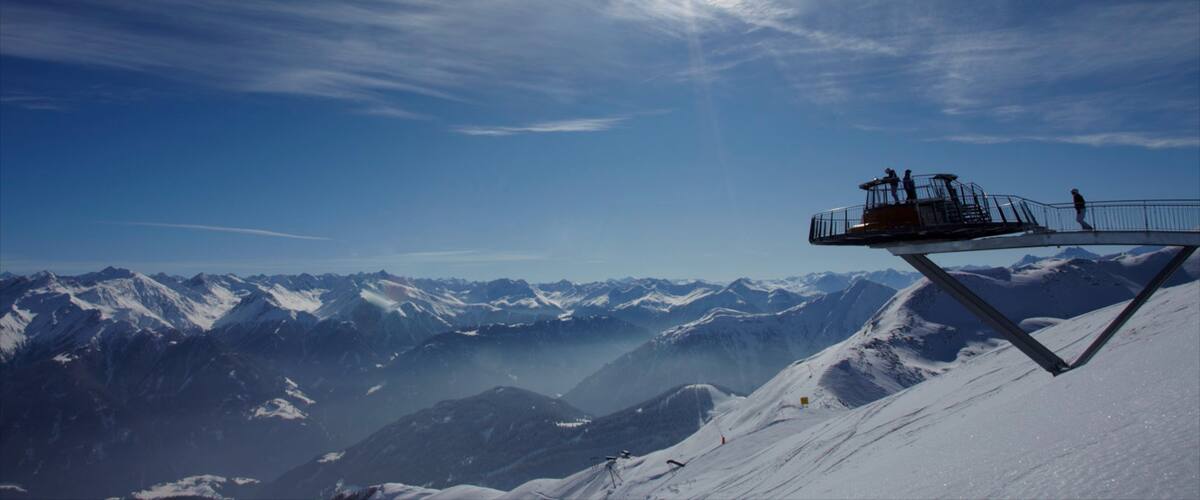 Serfaus mostrando vistas, nieve y montañas