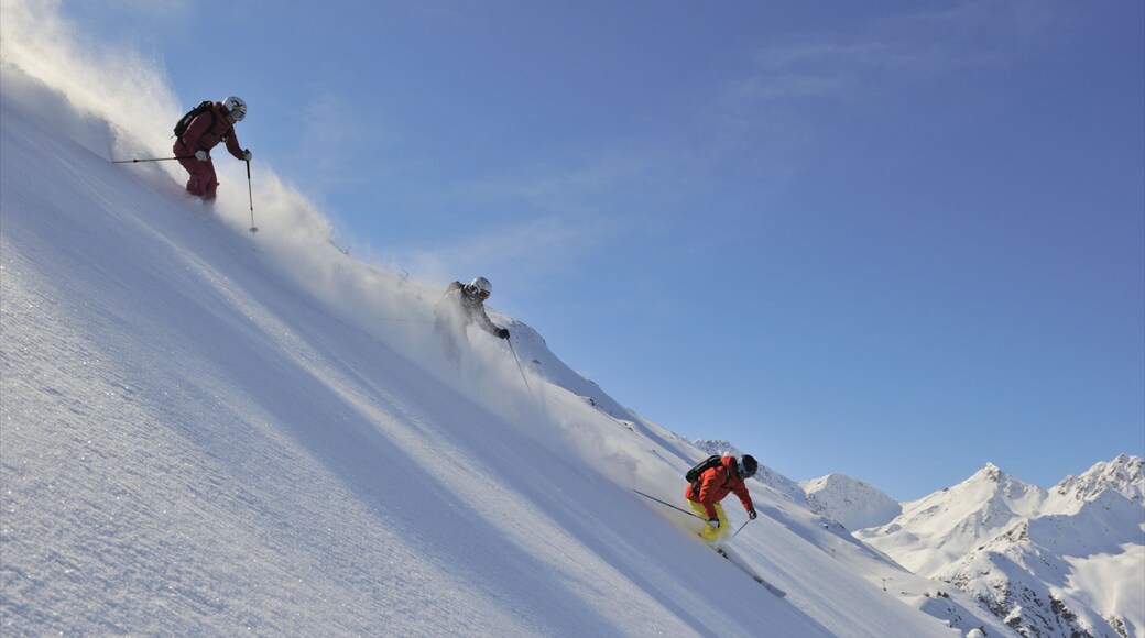 Serfaus 이 포함 눈, 스노클링 과 산