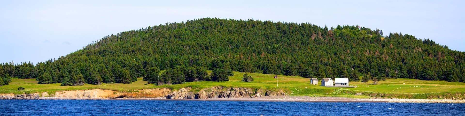 Ingonish showing a bay or harbor