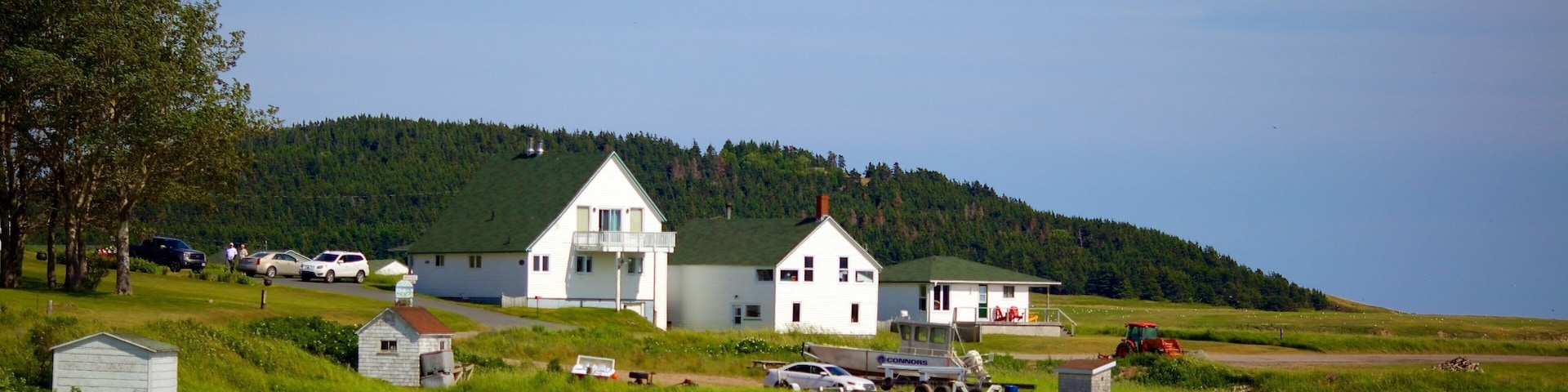 Ingonish mostrando una casa y una playa