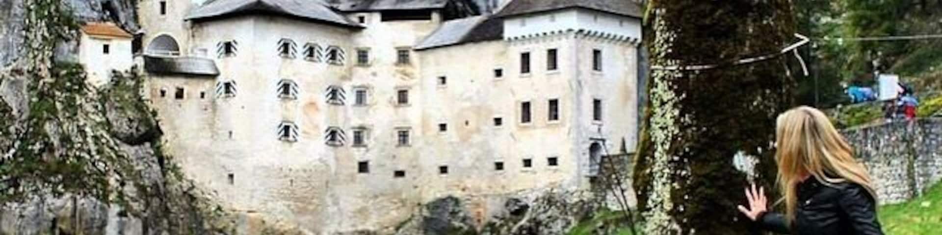 Predjama Castle shouldn't be missed on a trip to Slovenia. Just an hour bus ride from Ljubljana, this beautiful place is definitely worth the trip. #predjama #slovenia