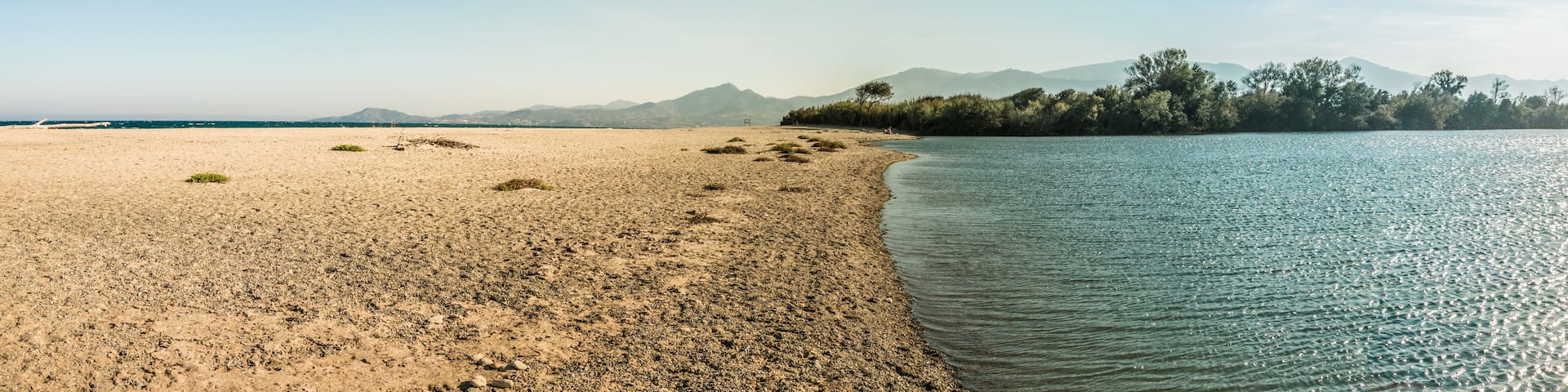 Panorama du Mas Larrieu au Bocal du Tech dans les Pyrénées Orientales