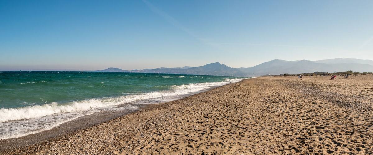 Panorama du Mas Larrieu au Bocal du Tech dans les Pyrénées Orientales