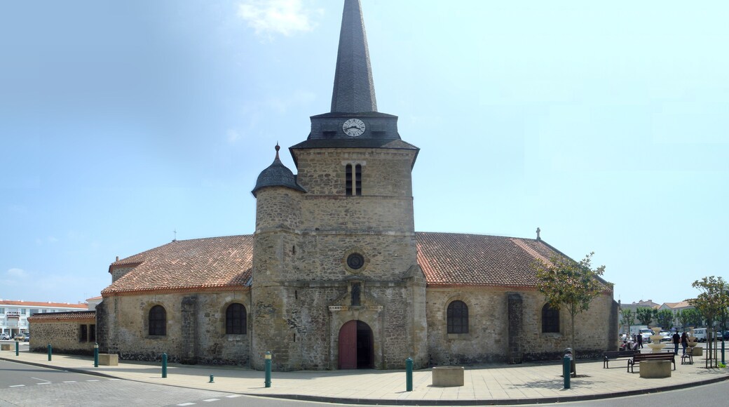 The Church of Saint-Jean-Baptiste, at Saint-Jean-de-Monts, the Vendée, France.