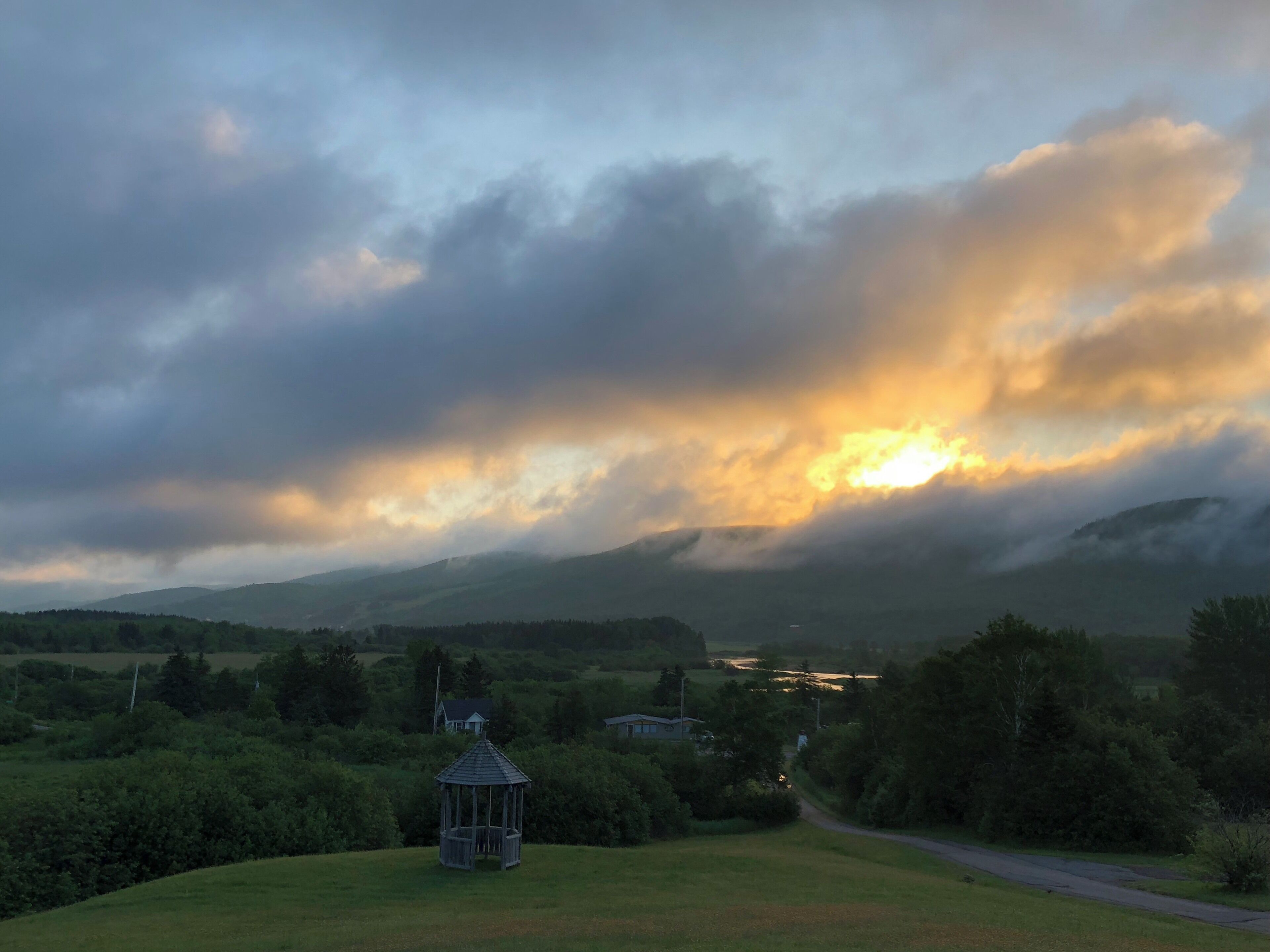 Margaree river waking up