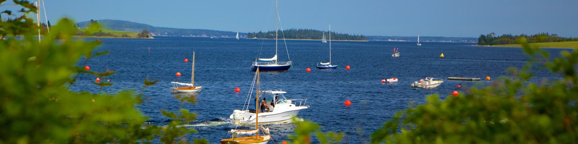 Chester which includes boating, a coastal town and a bay or harbor