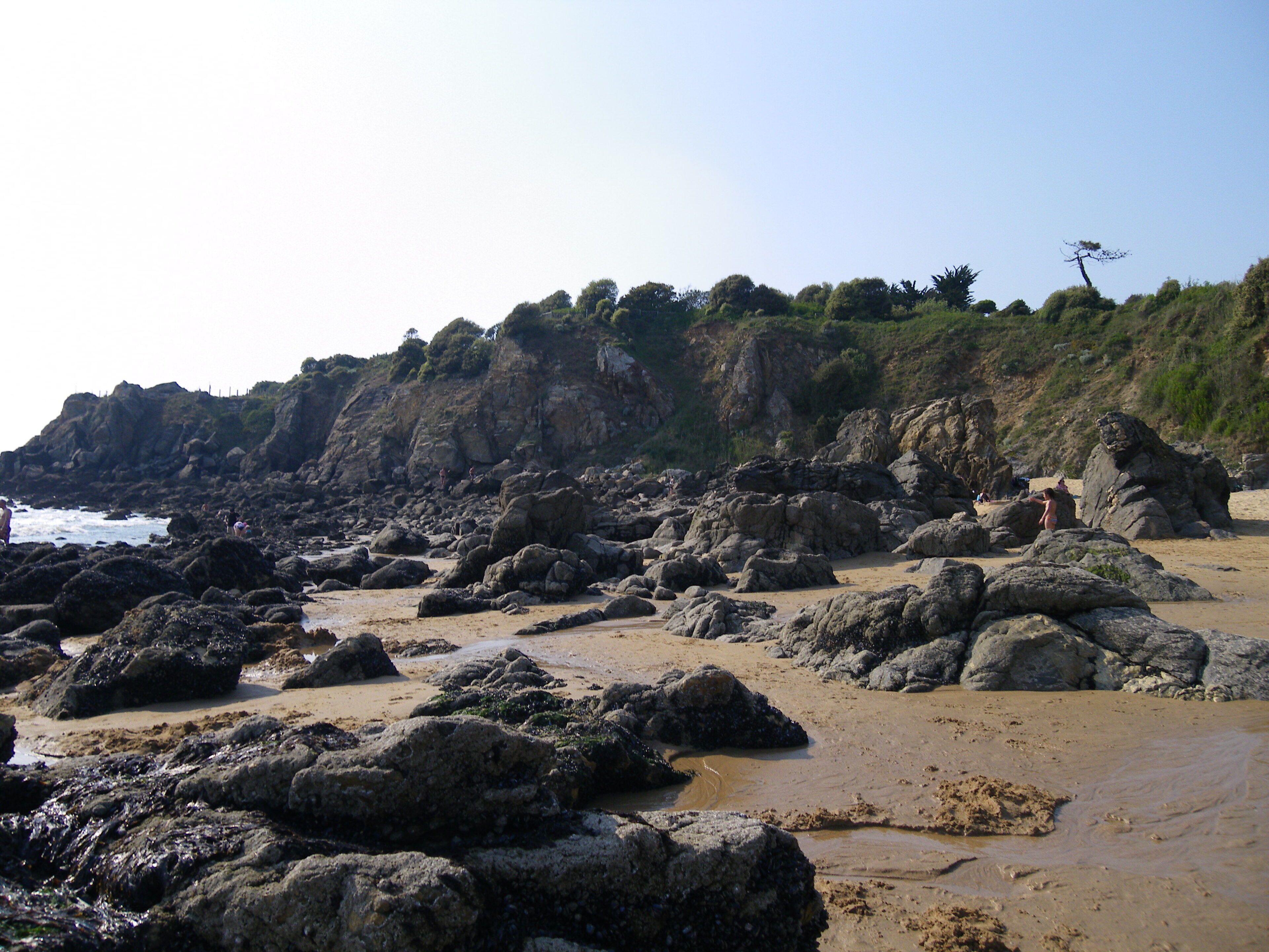 plage des jaunais a st marc sur mer