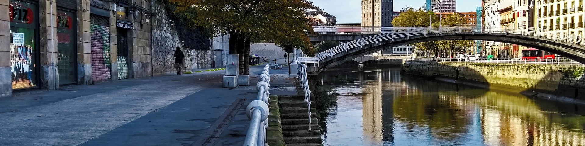 Bilbao la Vieja lies just across the river from the Old Town. The streets in this space, which takes in the Bilbao la Vieja, San Francisco and Zabala districts, are covered with urban wall art and a very interesting collection of architecture. The barrio of San Francisco lies just south of Abando and is an immigrant area, a very lively neighborhood.
#Architecture
#Bilbao
#Spain