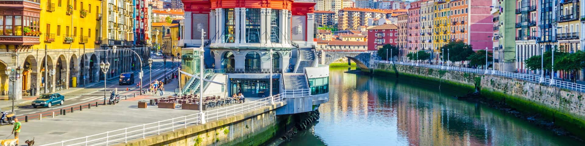 Ribera market in the spanish city Bilbao