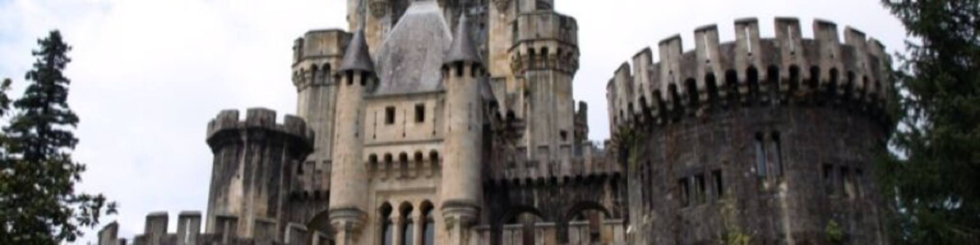 Castillo de Butron originally dating back from the middle ages.