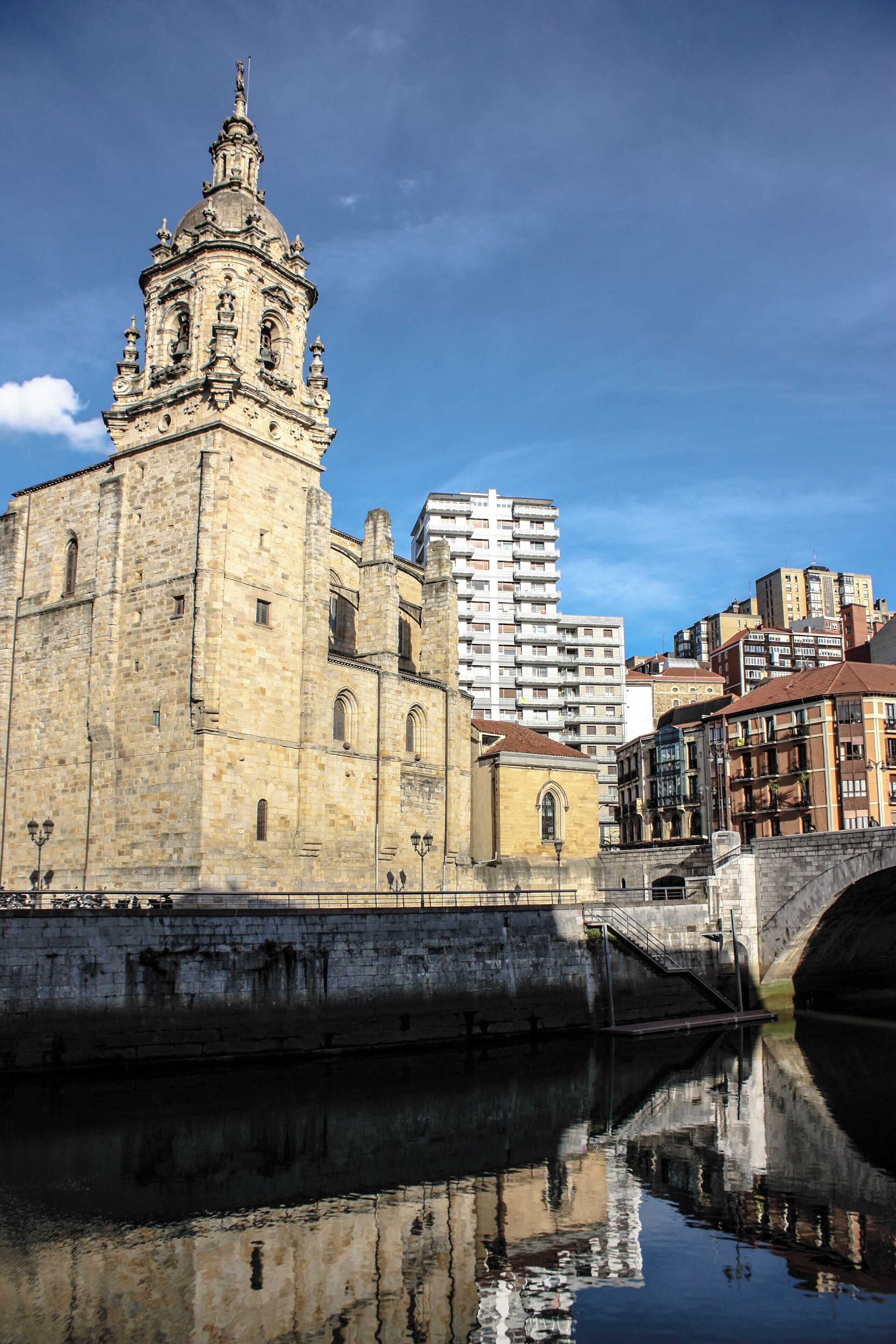 Bilbao's medieval quarter, Casco Viejo, with its narrow streets, old romantic buildings, beautiful churches and the Catedral de Santiago de Bilbao among many other interesting places.
#Architecture
#Bilbao
#Spain
