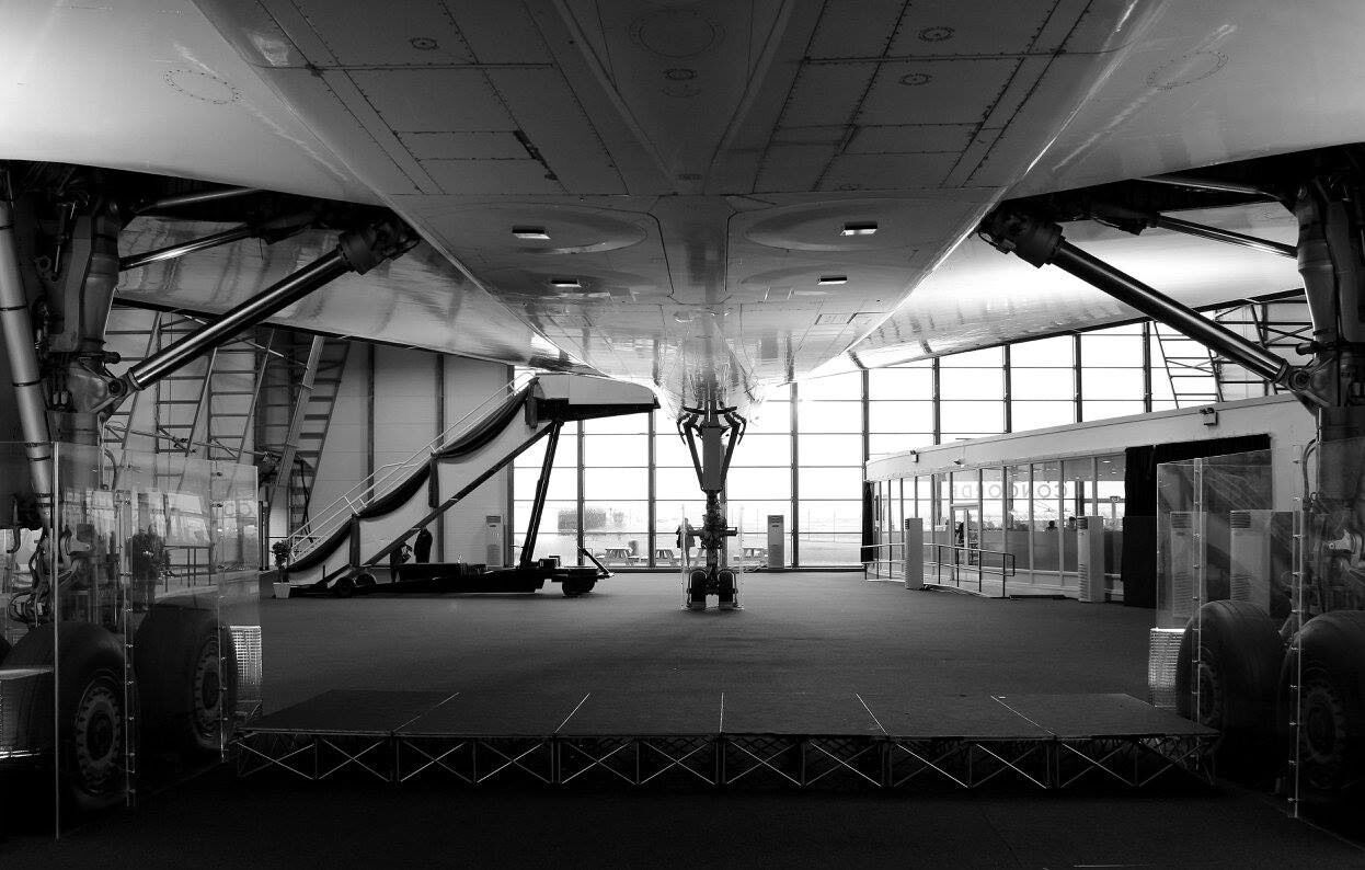 Stood underneath the supersonic aircraft that is  Concorde G-BOAC! You can visit it at Manchester Airport Visitor Park.  
This represents #history not only because it was the first supersonic passenger carrying commercial airplane, but it was also my first ever flight as a 4 year old (forever thankful to the parents for entering that newspaper competition!) #lifeatexpediagroup