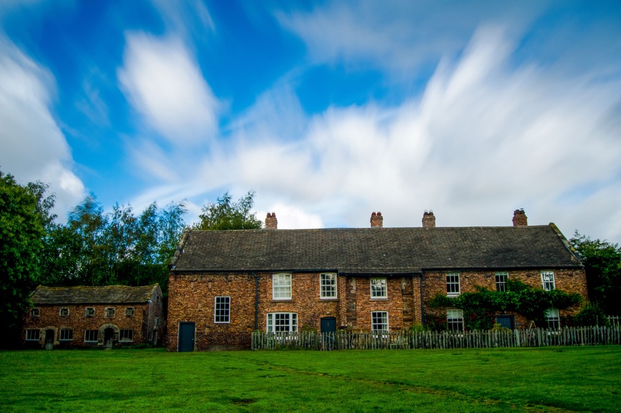 Beautiful cottages in Dunham Massey Park