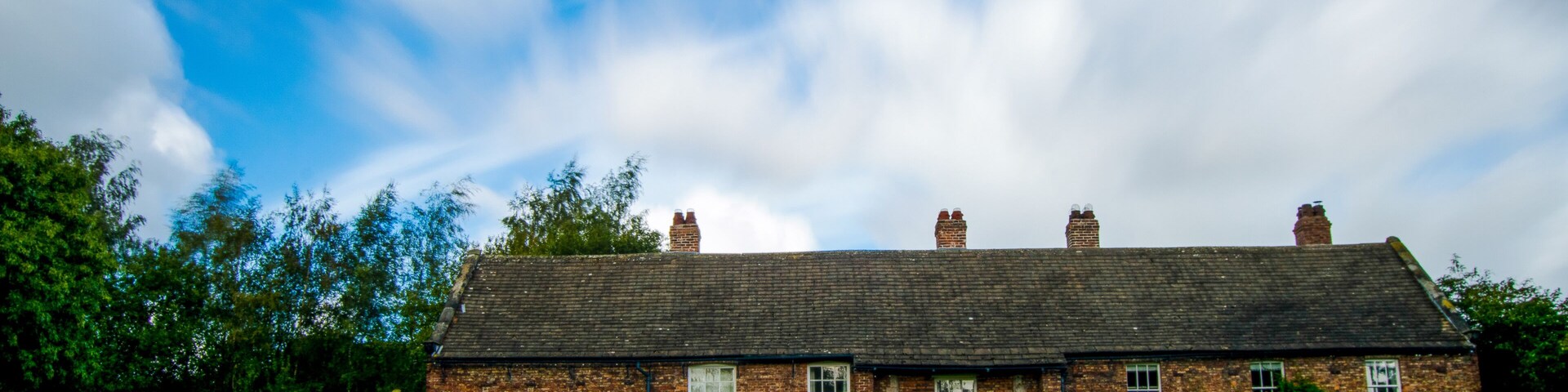 Beautiful cottages in Dunham Massey Park