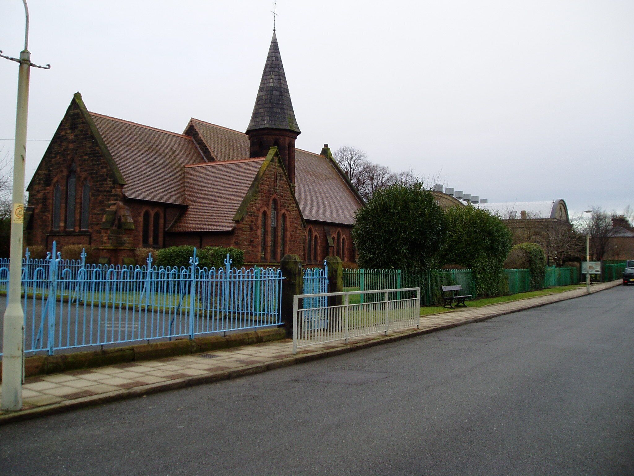 St Matthew's Church, Bromborough Pool Built in 1890 by Prices who had the candle factory in Bromborough Pool for many years.