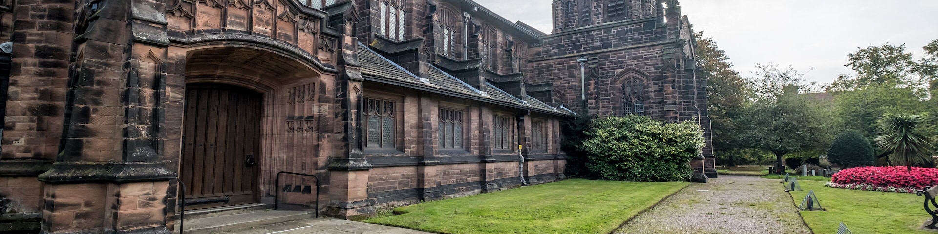Christ Church, Port Sunlight Village, Wirral. September 2020