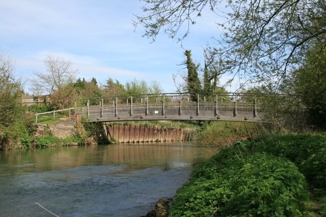 Ash bridge Ash bridge carries River Lane, a public bridleway (Esher 82), over the River Mole at Stoke d'Abernon. Until the 1990s, there was only a ford here, and the path could be followed only by horseriders or the more intrepid walkers.
