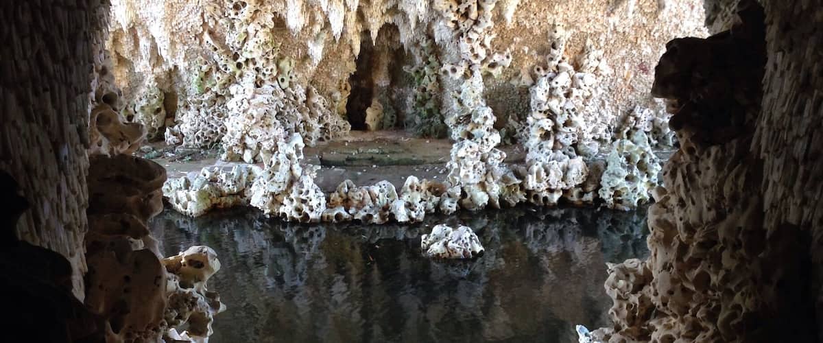The Crystal Grotto at Painshill Park (note that sometimes it closes earlier than the park so don't try and go too late in the day. I think it closed an hour before the rest of the park when I went)