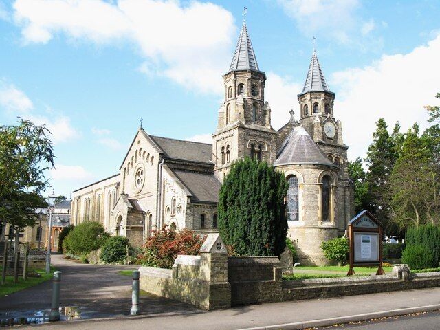 Holy Trinity parish church, Claygate, Surrey, seen from the east