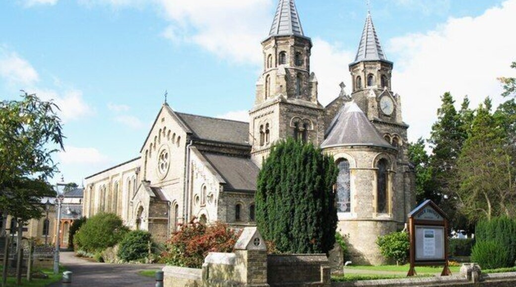 Holy Trinity parish church, Claygate, Surrey, seen from the east