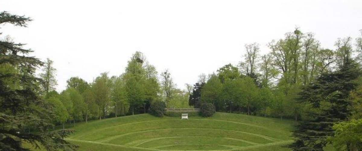 Claremont Landscaped Garden. The turf amphitheatre is the centrepiece of this, one of the first and finest gardens of the English landscape style. The gardens were begun by Sir Jon Vanbrugh and Charles Bridgeman before 1720, before being extended by William Kent. Capability Brown also made improvements. Today the gardens are a National Trust property.