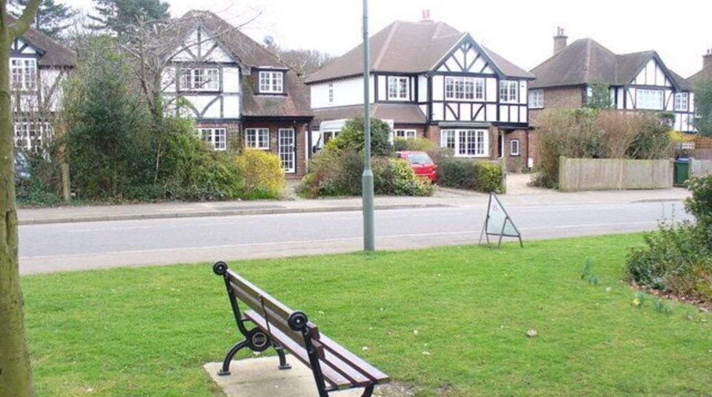 Coverts Road Attractive mock Tudor houses in the Surrey commuters' town of Claygate.