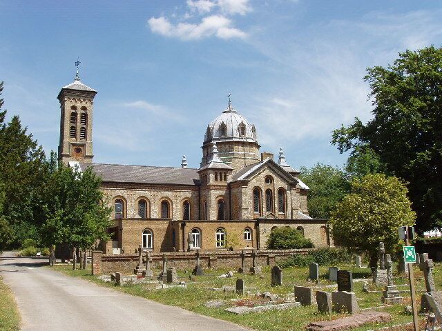 Church of England parish church of St James, Gerrards Cross, Buckinghamshire, seen from the southwest