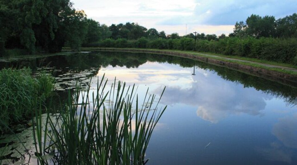 Ex Canal Junction Here (just north of the Sandiacre Lock) the Derby and Sandiacre Canal once joined the Erewash Canal.