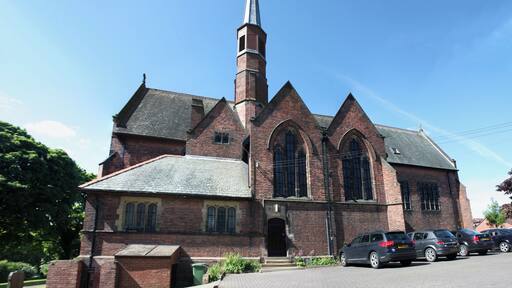 St George's parish church, Harraton, Washington, Tyne and Wear, seen from the northeast