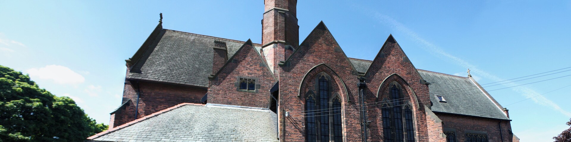 St George's parish church, Harraton, Washington, Tyne and Wear, seen from the northeast