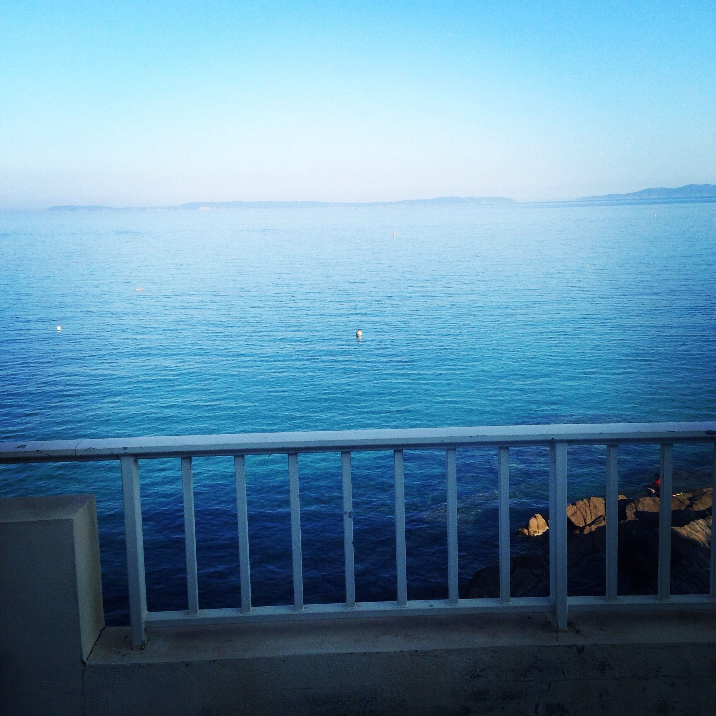 Amazing sea on Sainte Maxime